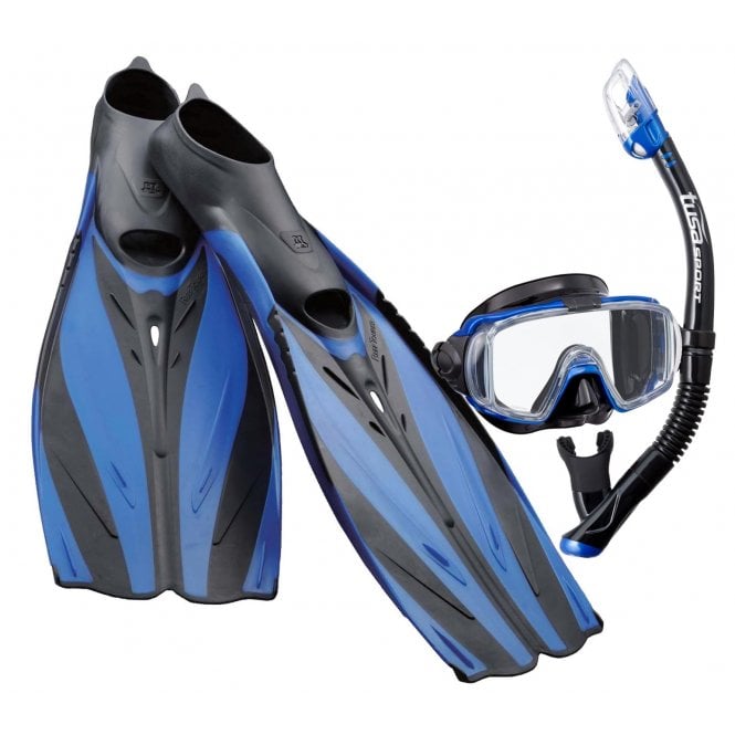 TUSA Visio Elite Dry Reef Tourer Set